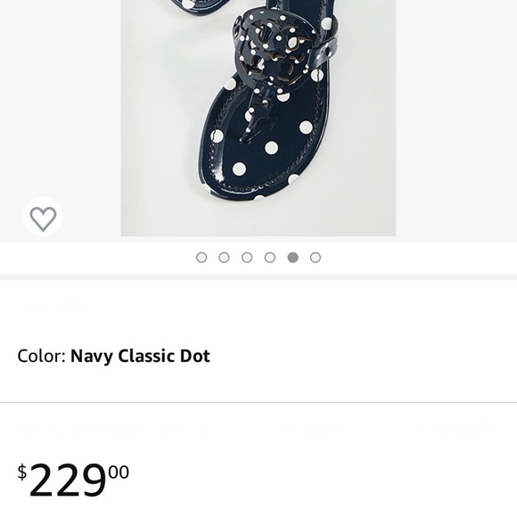 SOLD. NEW Tory Burch Miller Sandals - Picture 2 of 12